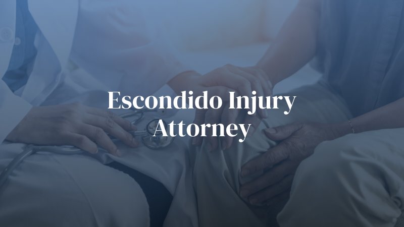 Escondido Injury Attorney